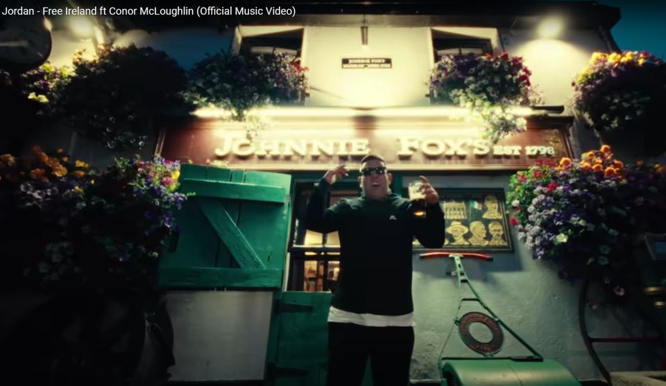 One of the scenes shot at Johnnie Foxes in Dublin